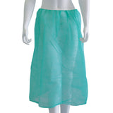 Εξεταστική Φούστα - Μπλούζα Στράπλες Non Woven Πράσινο 10τμχ