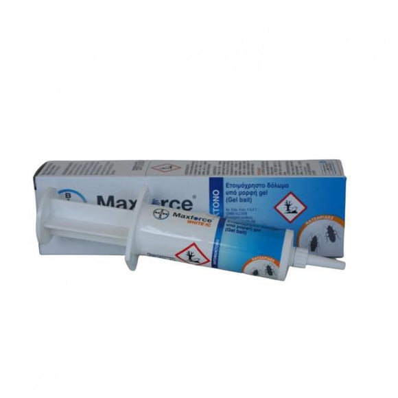 Εντομοκτόνο Gel Bayer Maxforce White IC 20gr (Κατσαρίδες)