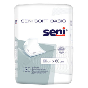 Υποσέντονο Seni Soft Basic 60cm X 60cm 30τμχ