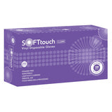 Γάντια Soft Touch Βινυλίου Λευκό Χωρίς Πούδρα 100τμχ