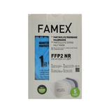 Μάσκα FAMEX FFP2 - KN95 Υψηλής Προστασίας 5ply Γαλάζιο 10τμχ
