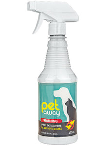 Απωθητικό Training Spray για Σκύλους, Γάτες και Περιστέρια Pet Away 475 ml