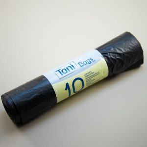 Σακούλες Απορριμάτων Premium Line Ρολό Χωρίς Κορδόνι Μαύρο 10τμχ